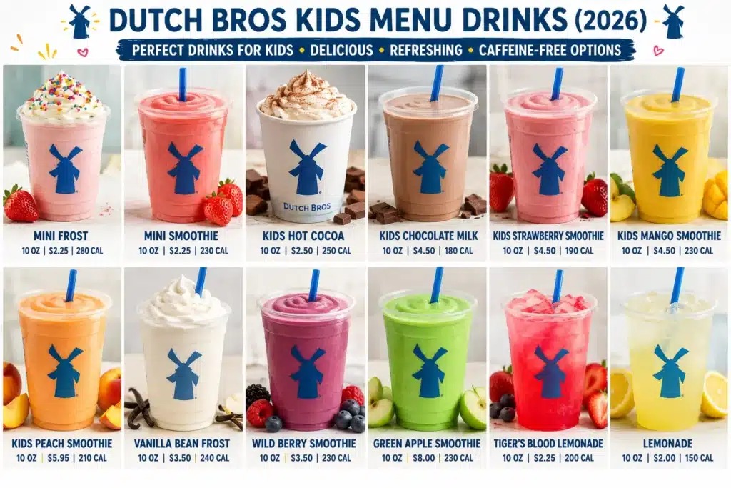 What's New on the Dutch Bros Kids Menu in 2026?