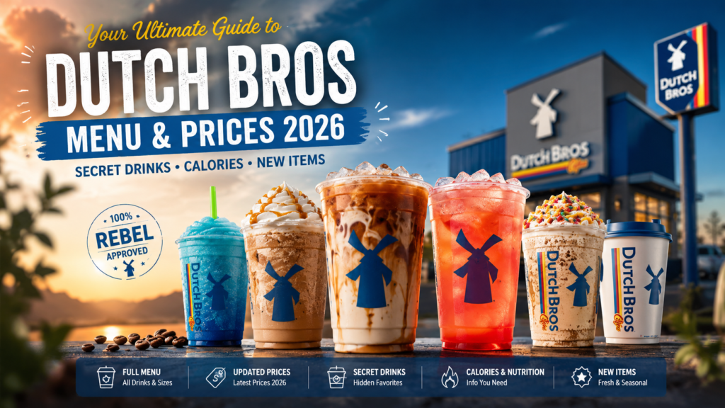 Dutch Bros Menu Guide – July 2026 Menu, Prices & Secret Drinks