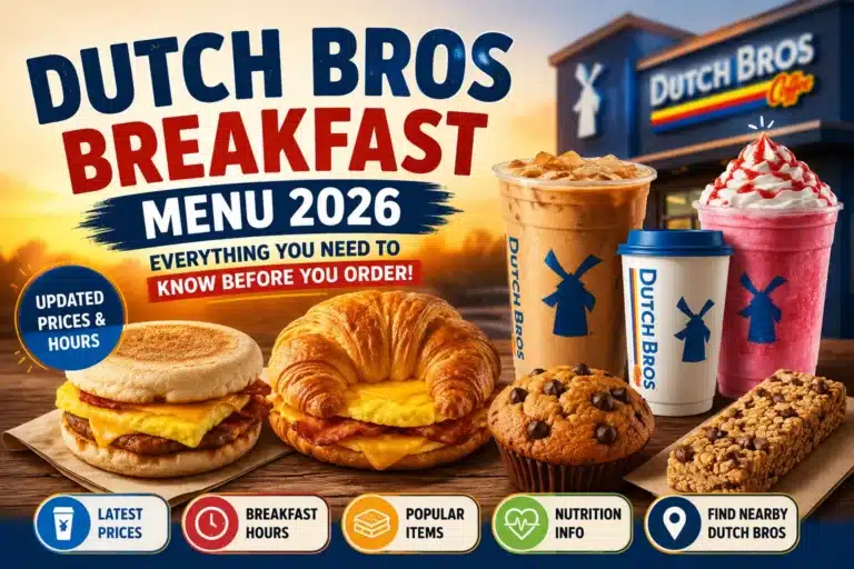 Dutch Bros Breakfast Menu 2026: Everything You Need to Know Before You Order