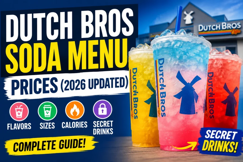 Dutch Bros Secret Soda Menu